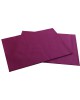 Sets de table Tango non tissés couleur aubergine