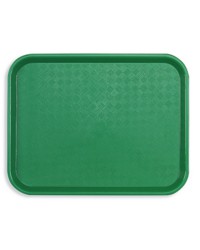 40 PLATEAUX FAST FOOD-VERT 46X36CM