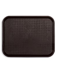 40 PLATEAUX FAST FOOD- CHOCOLAT 46X36CM