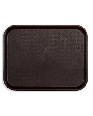 40 PLATEAUX FAST FOOD- CHOCOLAT 46X36CM