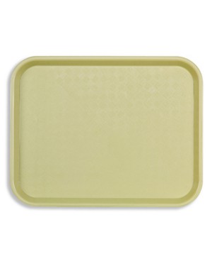 40 PLATEAUX FAST FOOD- IVOIRE 46X36CM