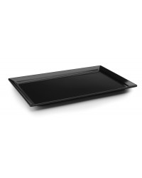 PLATEAU MELAMINE CLASICA NOIR 53X32