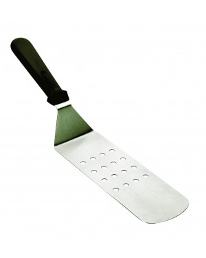 SPATULE PERFOREE INOX 7.5X21.5 CMS.