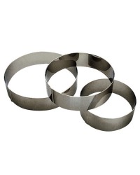 CERCLE À VACHERIN INOX DIAMÈTRE 280x60 MM