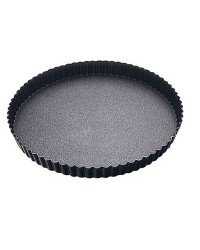 TOURTIÈRE CANNELÉE DIAMÈTRE 24CM-FOND MOBILE