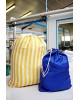 SAC A LINGE 73X82 100% POLYESTER  BLEU