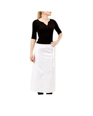 TABLIER CHEF 102X90 BLANC SANS BAVETTE