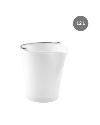 Seau rond 12L avec bec verseur