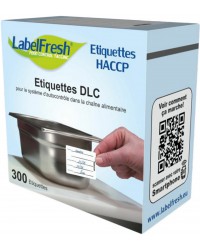 ETIQUETTES LABEL FRESH DLC 70X45MM