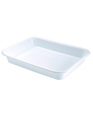 Bac à diviseuse 10L blanc