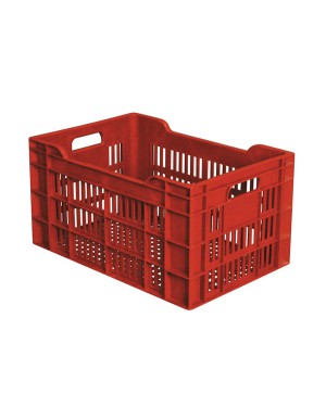 Caisse ajourée 45L bordeaux