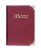 BASIC PROTEGE-MENUS A4 BORDEAUX