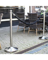 LOT DE 2 POTEAUX D'ACCUEIL