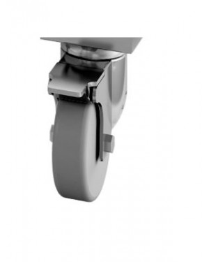 KIT 4 ROULETTES DIAM.125 MM DONT 2 