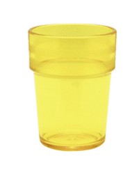 GOBELET COPOLYESTER JAUNE 20CL