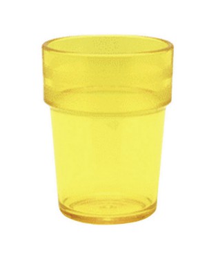 GOBELET COPOLYESTER JAUNE 20CL
