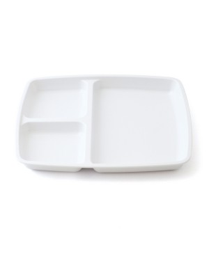 6 PLATEAUX A 3 COMPARTIMENTS MELAMINE