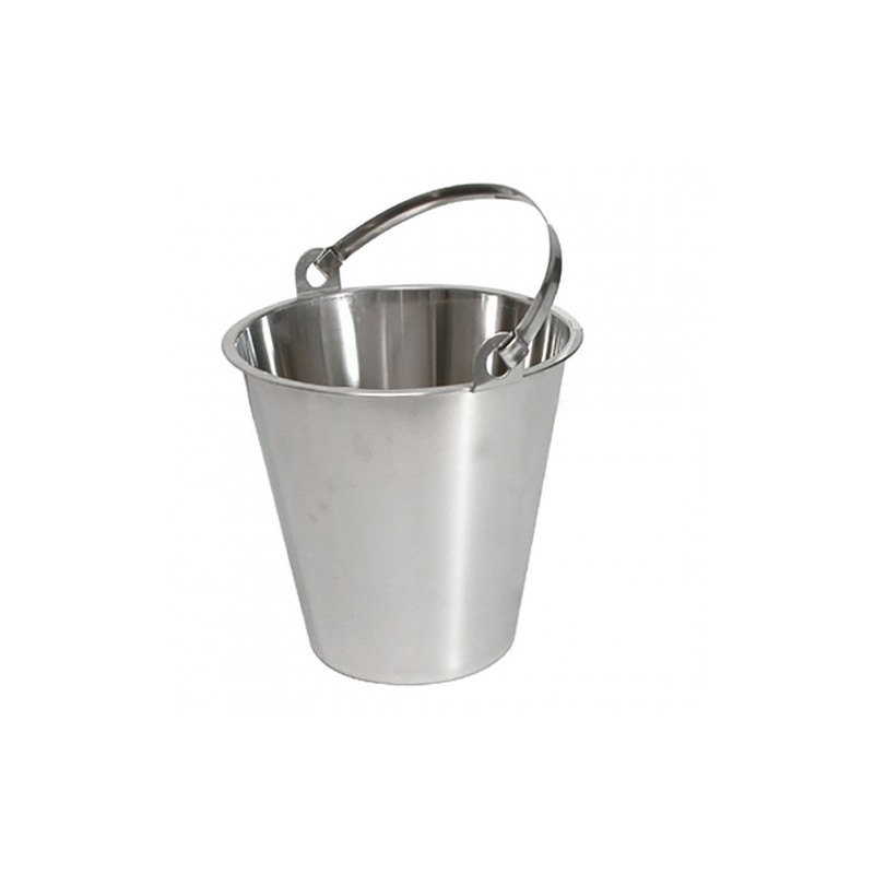 SEAU INOX 12 L SANS PIEDS
