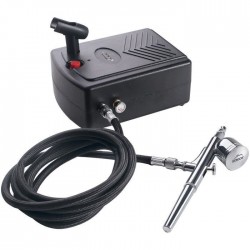 Aérographe avec compresseur