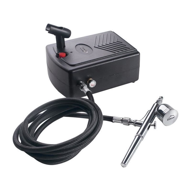 Aérographe avec compresseur