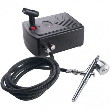 Aérographe avec compresseur