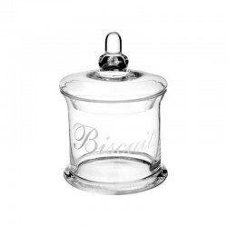BOCAL A BISCUITS EN VERRE 1L