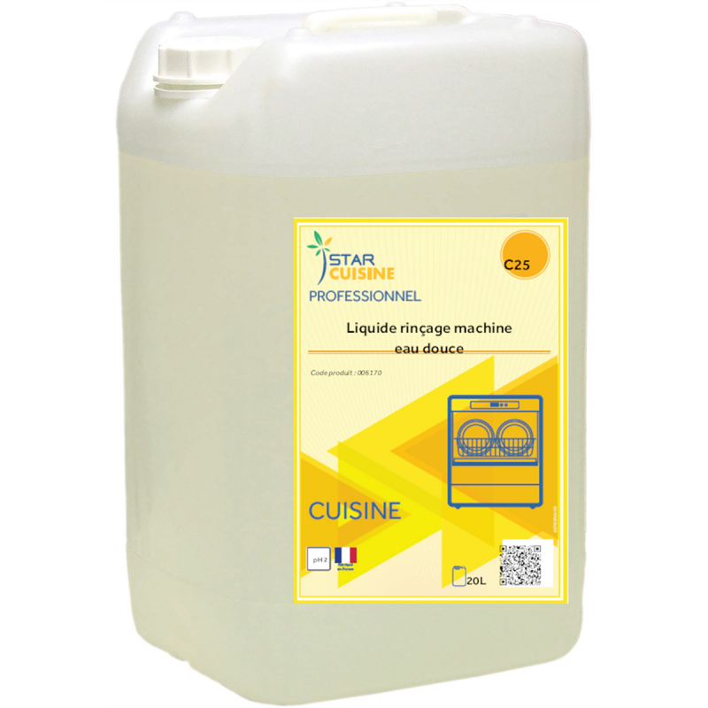 Star cuisine liquide rinçage eau douce 20L