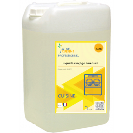 Star cuisine liquide rinçage eaux dures 20L