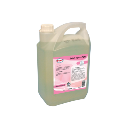 LIQUIDE LAVE VERRES 5L SANS CHLORE