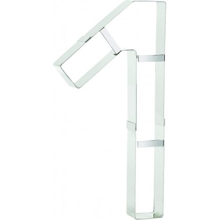 DECOUPOIR CHIFFRE INOX N°1 NUMBER CAKE