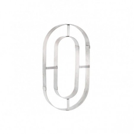 DECOUPOIR CHIFFRE INOX N°0 NUMBER CAKE