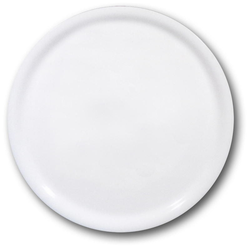 6 ASSIETTES A PIZZA NAPOLI 31 CM-BLANCHES