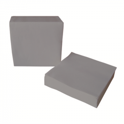 SERVIETTES OUATE POINT A POINT 38X38 GRIS BETON