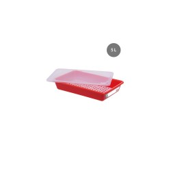 BAC PLAT 5L HACCP -ROUGE