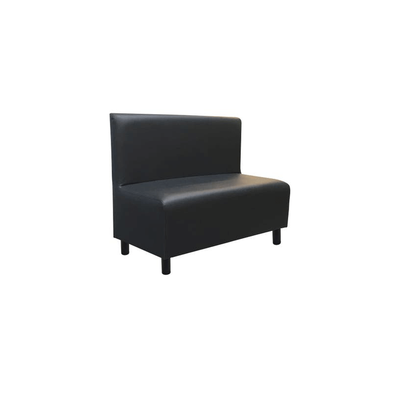 DESTOCKAGE BANQUETTE LISBONNE NOIRE