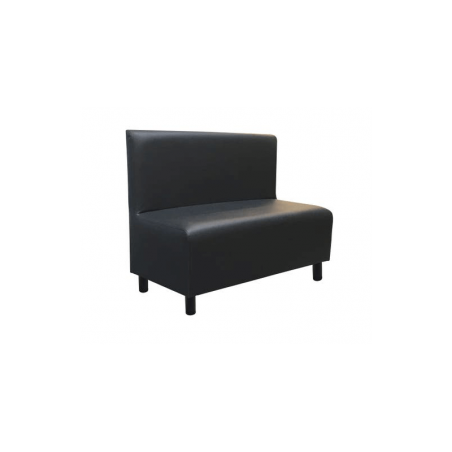 DESTOCKAGE BANQUETTE LISBONNE NOIRE