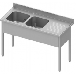 PLONGE 1800 x 700 x900 -2 bacs à gauche