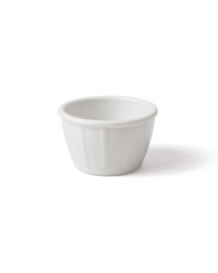 SAUCIER ROND MELAMINE BLANC