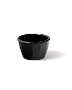 SAUCIER ROND MELAMINE NOIR