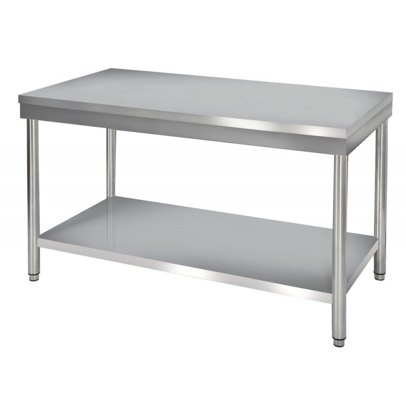 TABLE CENTRALE  1400X600X850/900 AVEC ETAGERE