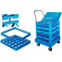 Socle à roulettes pour casier