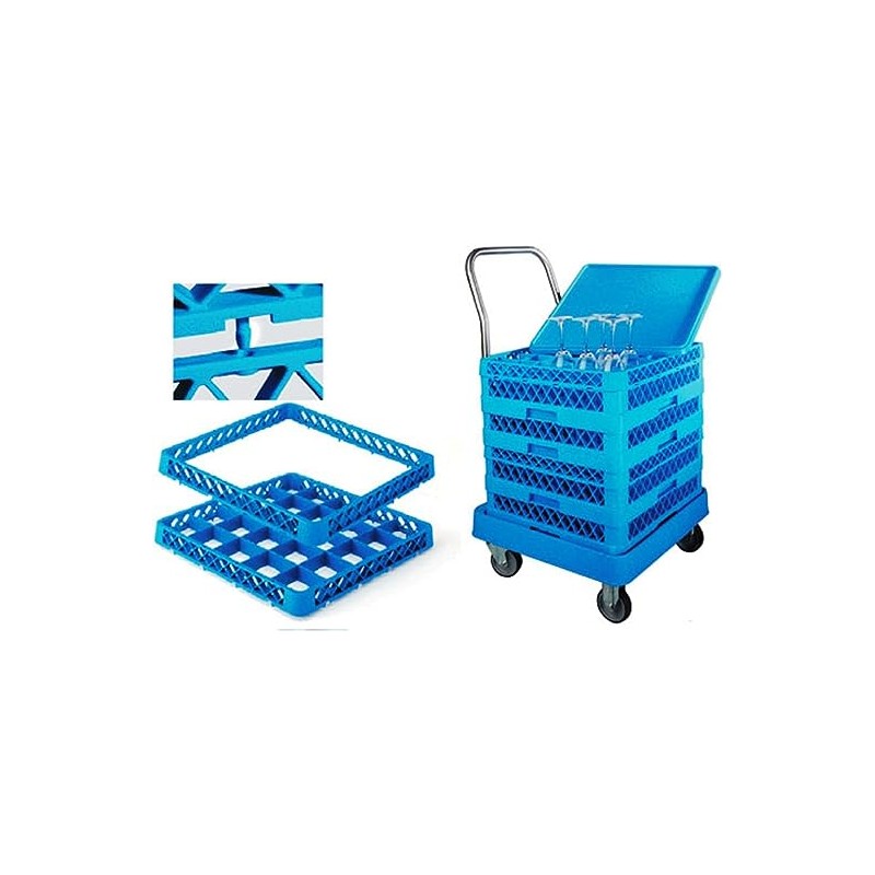 Socle à roulettes pour casier