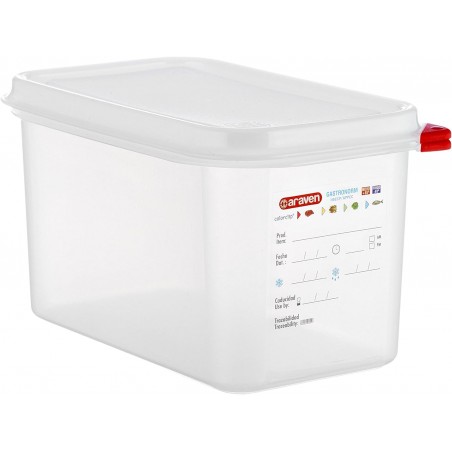 BOITE HERMETIQUE PP GN1/4 150MM 4.3 L