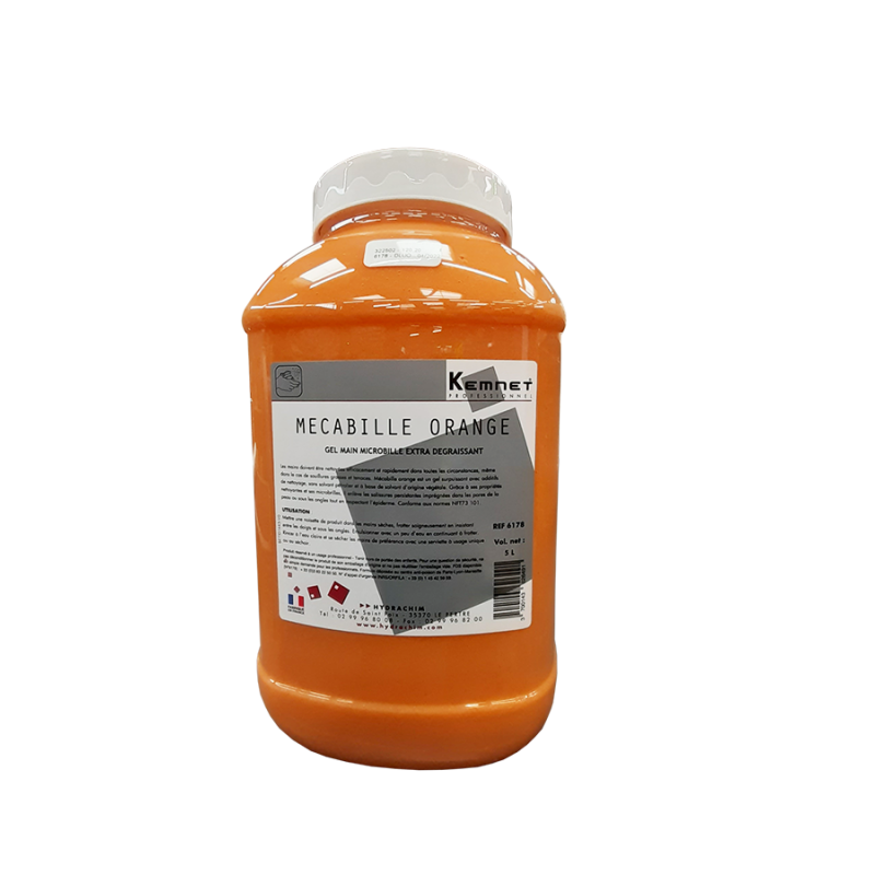 POT DE 5L DE MECABILLE ORANGE
