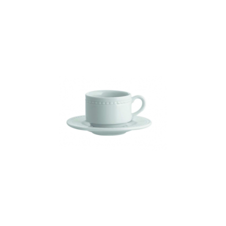 PAIRE TASSE CAFE 9CL  PERLA