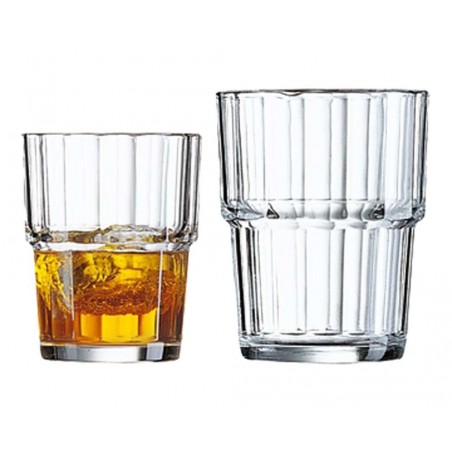 6 GOBELETS NORVEGE 20CL-7.2X8.7CM