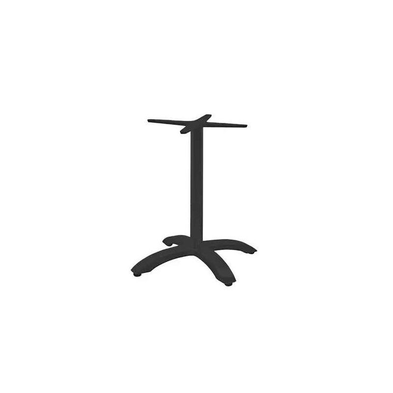 PIED DE TABLE ATHENA 4 BRANCHES-EPOXY NOIR