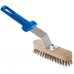 BROSSE POUR GRILL AVEC POILS EN ACIER INOX