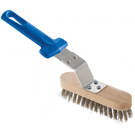 BROSSE POUR GRILL AVEC POILS EN ACIER INOX