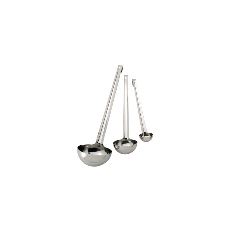 -50 % LOUCHE INOX MONOBLOC STANDARD D 20